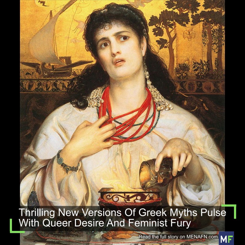 MENAFN's tweet image. Thrilling New Versions Of Greek Myths Pulse With Queer Desire And Feminist Fury #Thrilling #Versions #Greek #Myths #Pulse #Queer #Desire #Feminist #Fury #Facebook #Twitter #Meta #Instagram #TikTok dlvr.it/TPkMdR
