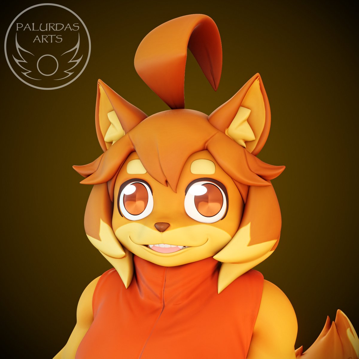 PalurdasK's tweet image. Those silly faces just fun to pose lol

Maci belongs to @CeeHaz 
Model was done by @xaiartz 
Rigging by @CaptainFlapcats 
Modified by me

#b3d #blender3d #DogKnightRPG #Furry #fantasy #funny