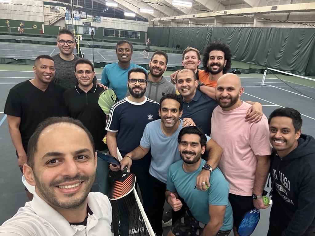 CAMCCardiacIAM's tweet photo. Faculty and trainees in the Vandalia Health CAMC Cardiovascular Disease Fellowship recently spent time together playing pickleball! https://t.co/vJVzTmJuhf