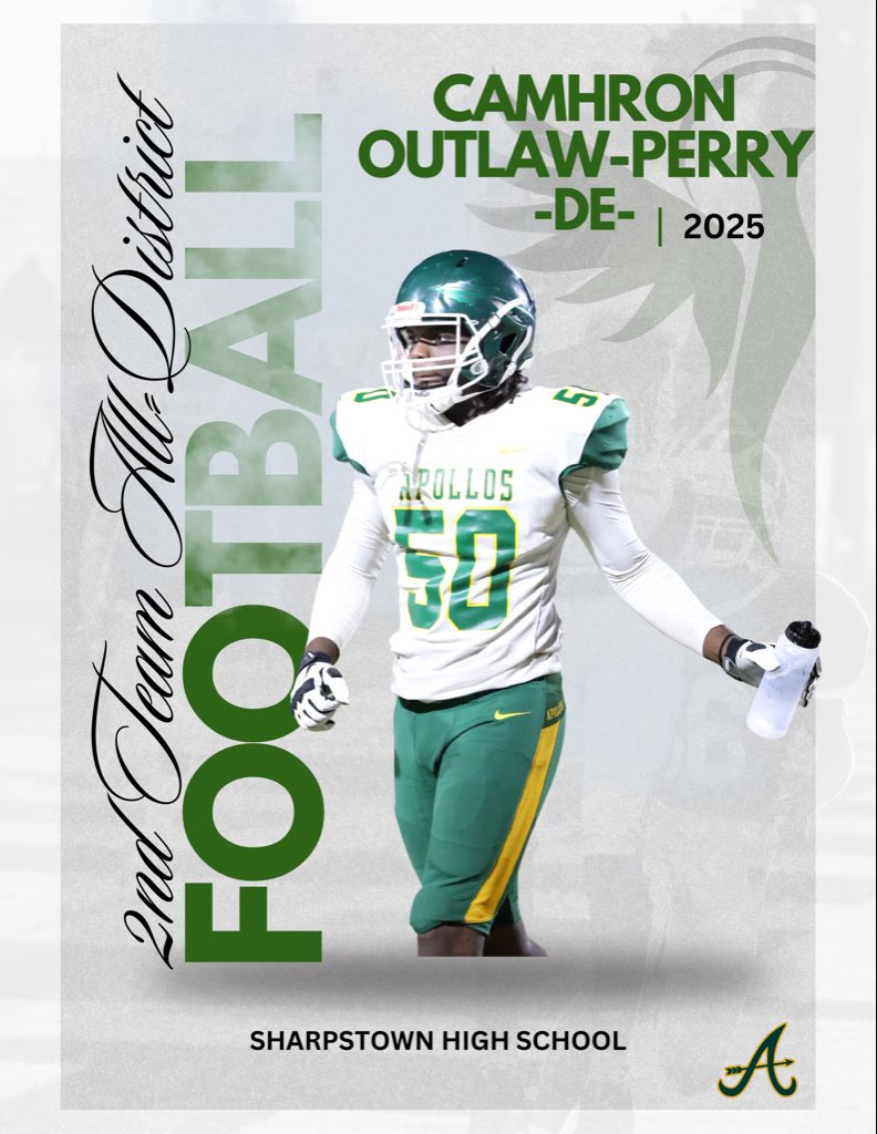 TrePerro's tweet image. Last but not least, Congratulations to another one of our Trench bullys, @CamrhonOP. This young man started on both sides of the ball for us in EVERY game. Didn’t complain one bit, just went to WORK for his brothers. You earned it, Young Warrior. #RecruitTheTown
#TheStandard 🏹