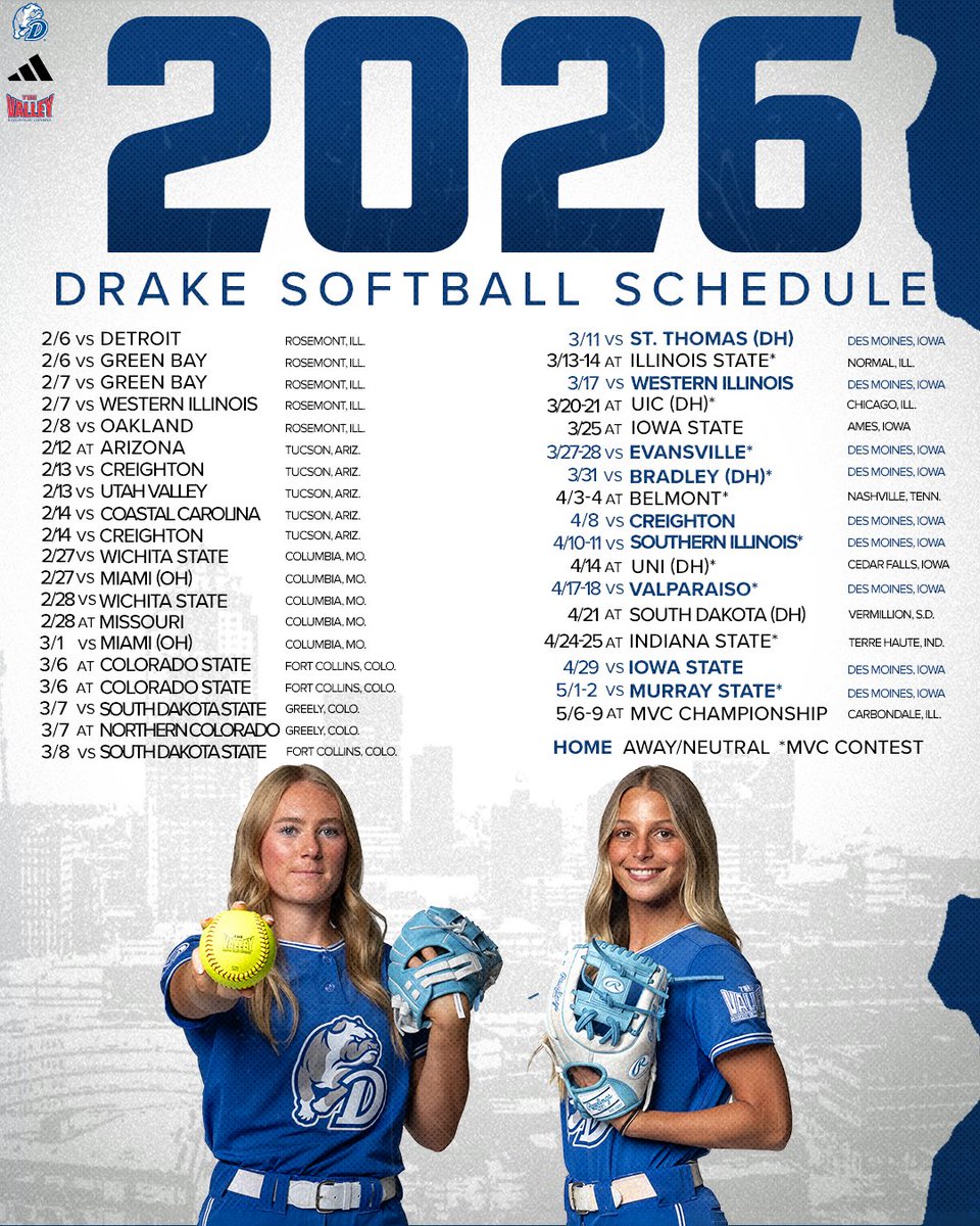 𝐓𝐡𝐞 𝟐𝟎𝟐𝟔 𝐒𝐜𝐡𝐞𝐝𝐮𝐥𝐞 𝐈𝐬 𝐇𝐞𝐫𝐞‼️

📰: bit.ly/4j6ttWp

#DSMHometownTeam