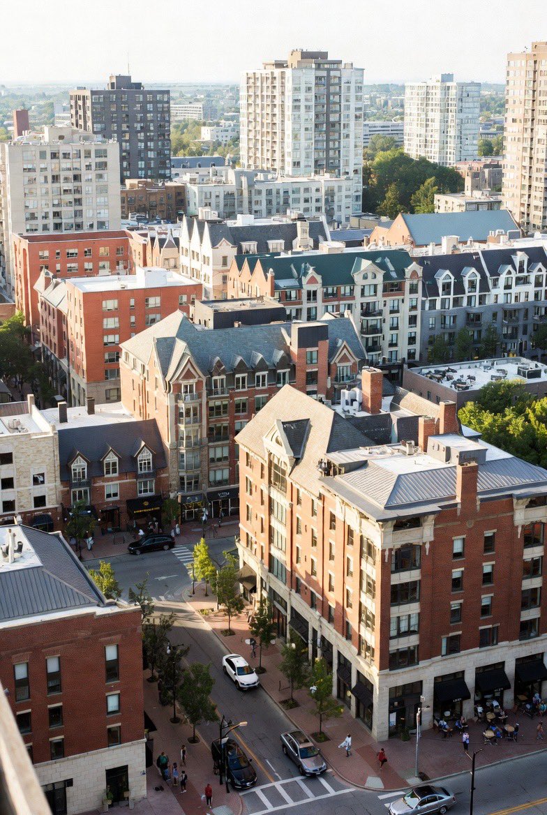 EricDLombardi's tweet image. What Toronto’s suburban “Centers” should look like vs what they actually look like.