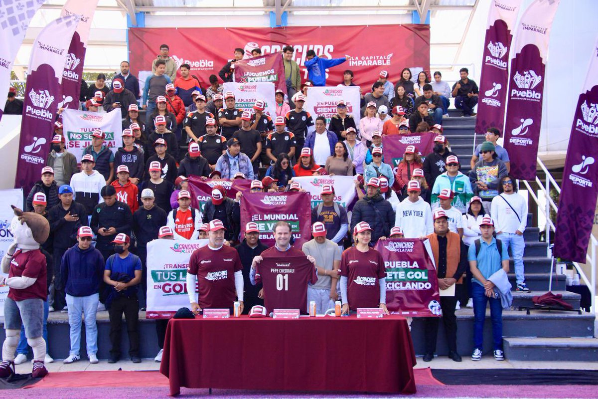 Nos convertimos en el primer municipio a nivel nacional en rehabilitar canchas de futbol con el programa “Canchas por Latas”. ♻️🥅

Por instrucción del Presidente <a href="/pepechedrauimx/">Pepe Chedraui 🇲🇽</a> a través de <a href="/DeportePue/">Instituto Municipal del Deporte</a> , y en coordinación con <a href="/GreenCarsonC/">Green Carson Company & Fundation</a> y Flexsports uniremos esfuerzos para