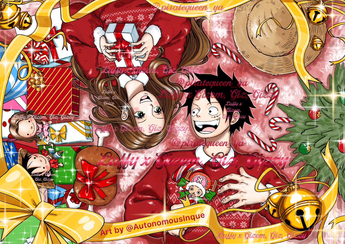 piratequeen_ya's tweet image. HOLIDAY SEASON WITH MY BELOVED LUFFY IN MATCHING CHRISTMAS SWEATERS 🎁🎅🏻🎄❤️💗

Thank you so much for this lovely gift, my friend @peace2dahood!! 👒🥹 The color spread is magical and dreamy, I’m on cloud nine &amp;amp; over the moon, we‘re super cute!! 🥹❤️💗

🎨 @AutonomousInque ✨