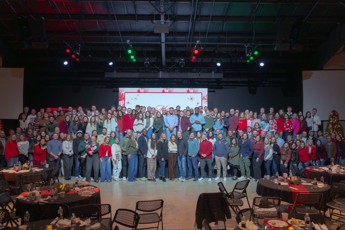 We had such a great time celebrating at our annual <a href="/ChurchoftheKing/">Church of the King</a> Staff Christmas Party today! I’m amazed at all God is doing across every campus—and I believe the best is yet to come as we continue reaching people and building lives around the world!