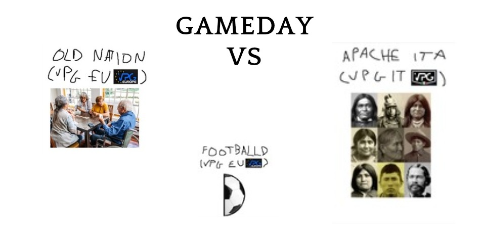 Nuova settimana, nuova grafica , stessa voglia di vincere 💪🔥
VPG Europe:
⏰ 21:45
🆚 <a href="/FootballD_VPG/">FootballD</a>

⏰ 22:15
🆚 <a href="/OldNationFC/">OldNation</a>
📺 youtube.com/@gmblersesport…

VPG Italy:
⏰ 22:40
🆚 <a href="/APACHE_ESP/">Apache eSports</a>
📺 youtube.com/@gmblersesport…

#BetOnGMB❤️🖤 #GMBwin
#VPGEurope #VPGItaly 
<a href="/VPGEurope/">Virtual Pro Gaming | Europe</a>