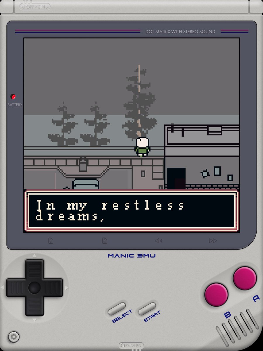 horrorpunks's tweet photo. got a refurbished ipad last week to be productive and I'm doing very productive things like running a silent hill 2 demake on gameboy emulator https://t.co/WlEIAIjvS6
