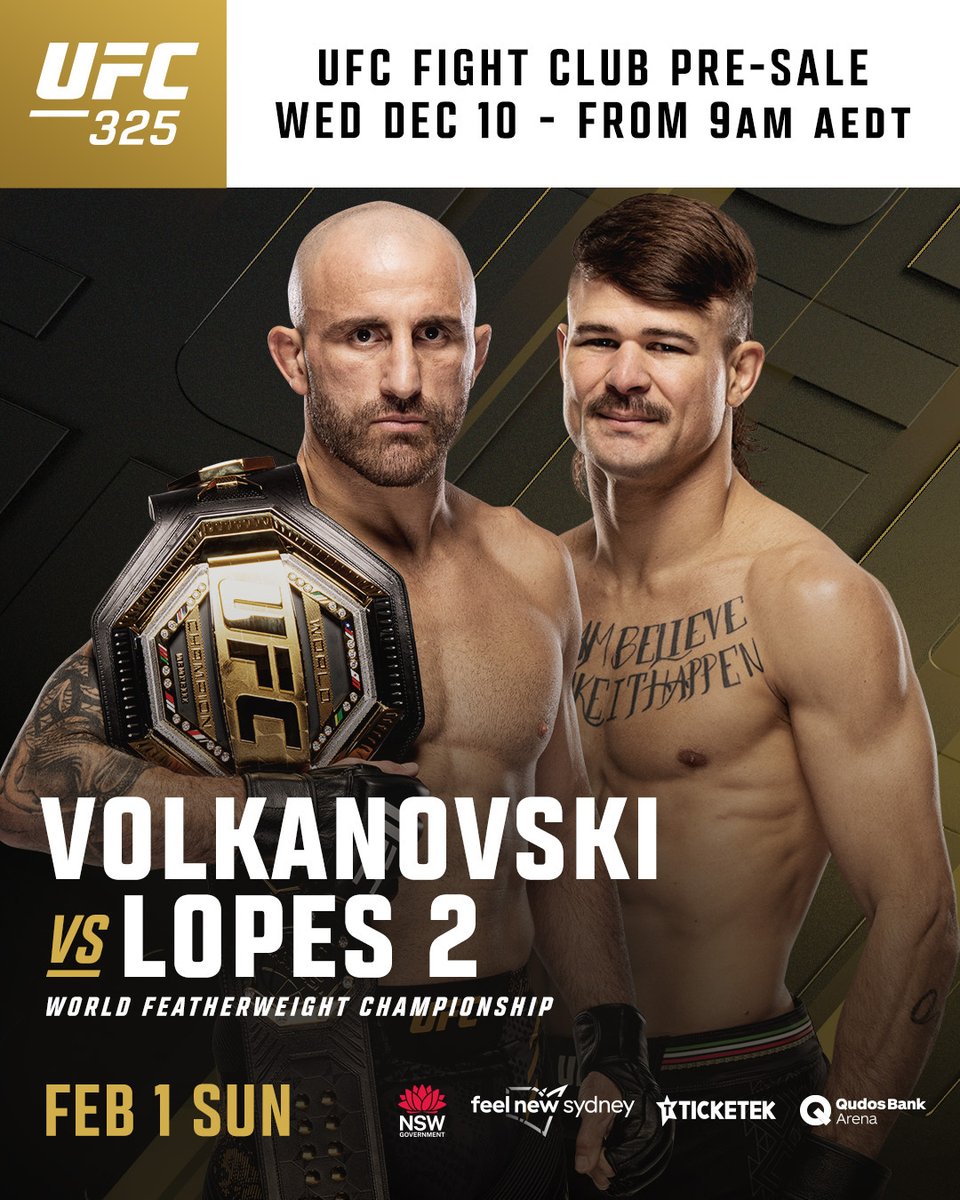 UFC tweet media