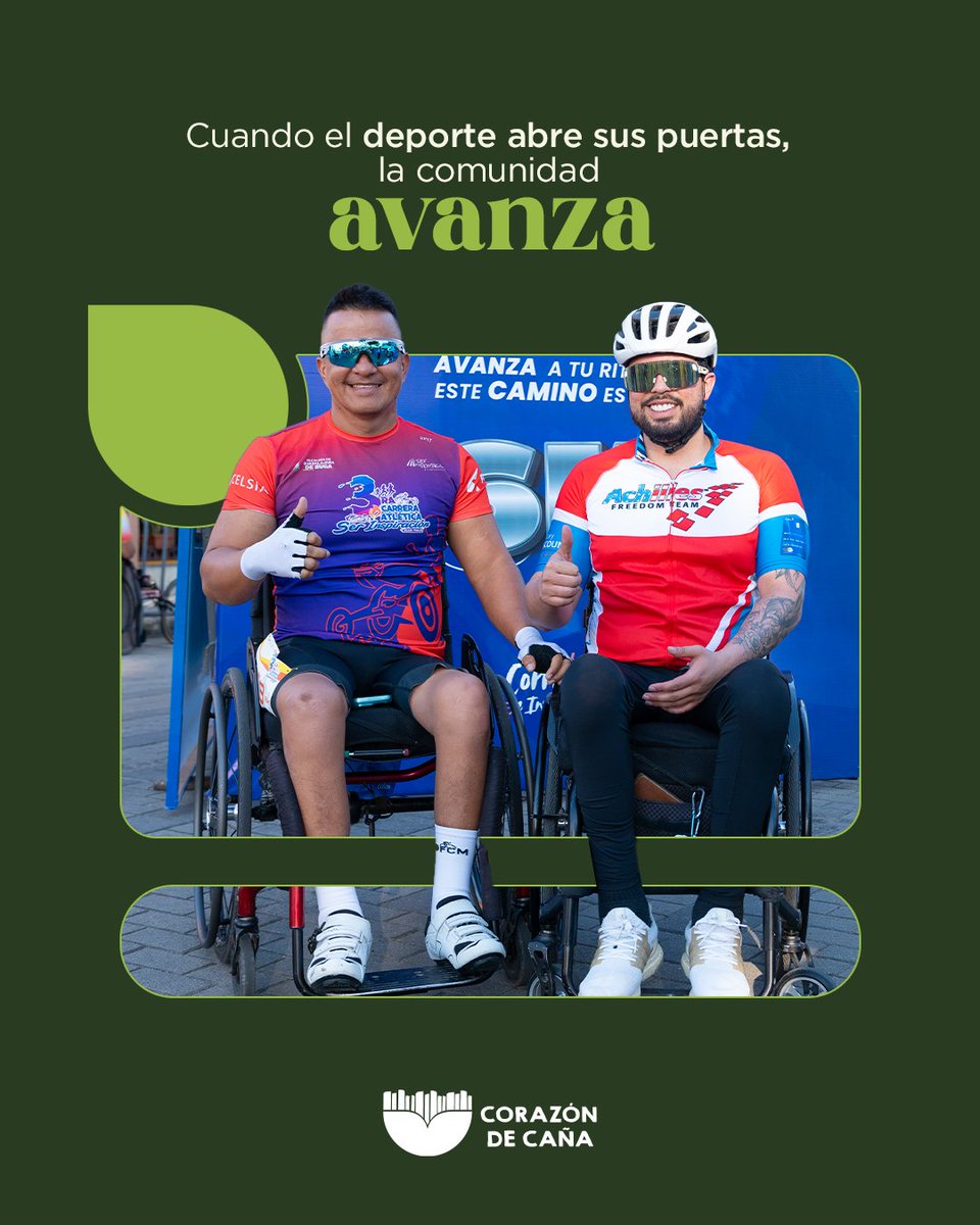 Desde Buga vivimos la tercera versión de la Carrera Atlética Ser Inspiración: 200+ atletas paralímpicos y 1.500+ asistentes celebrando un deporte que integra y transforma 💚🏃‍♀️🏃‍♂️.​
Desde #CorazónDeCaña acompañamos esta jornada porque sabemos que la inclusión en la comunidad