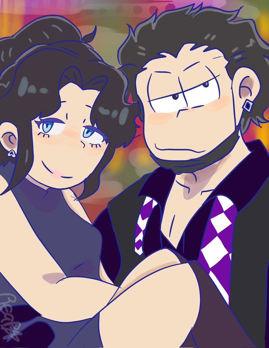 iamthesimp2005's tweet photo. Holaaa 
Apenitas estoy estrenando está vaina pero bueno 🔆
Nadamas para poner mi aportes para el bello @Zinematsu 🌟🌟
Enserio sentí muy lindo el poder participar en este proyecto  disfrute mucho haciendo los dibujos y todo 🌟🔆
#zinematsu #おそ松さん #ososan https://t.co/eVDR4joAK9