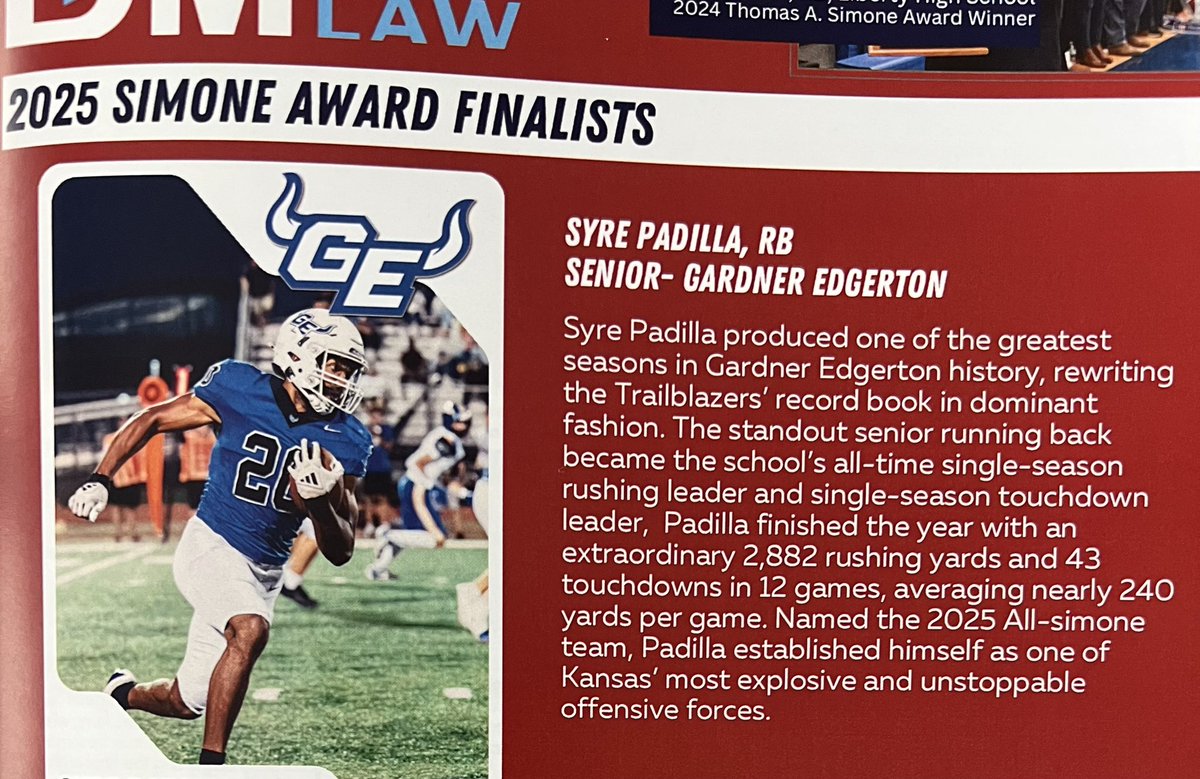 GARDNER EDGERTON FOOTBALL tweet media