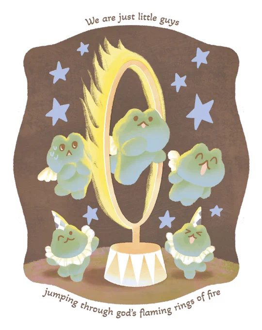 drew this for frog con!