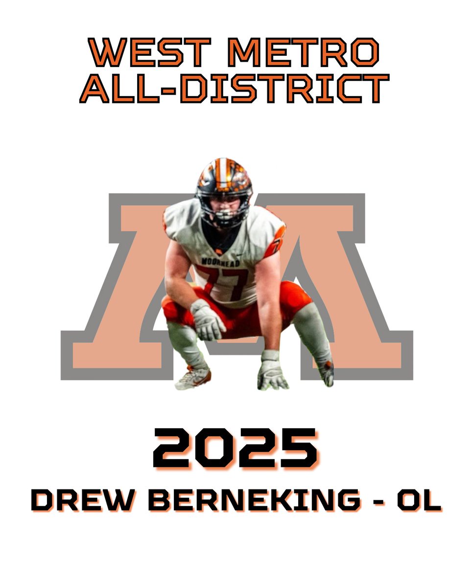 MHDspudFootball's tweet photo. π Congratulations to Drew Berneking on earning 2025 All-District.
#grit #winas1 #gospudsfootball https://t.co/wIFecngxDi