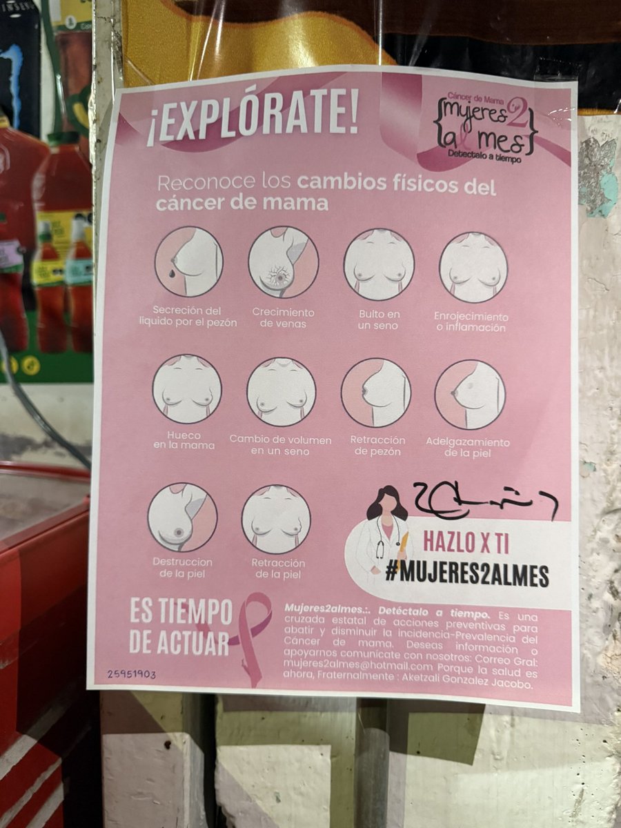 Sally07_000's tweet photo. Difusión de carteles sobre cáncer de mamá 💗💗
@medicosconcausa https://t.co/gz0Xzcnaxz