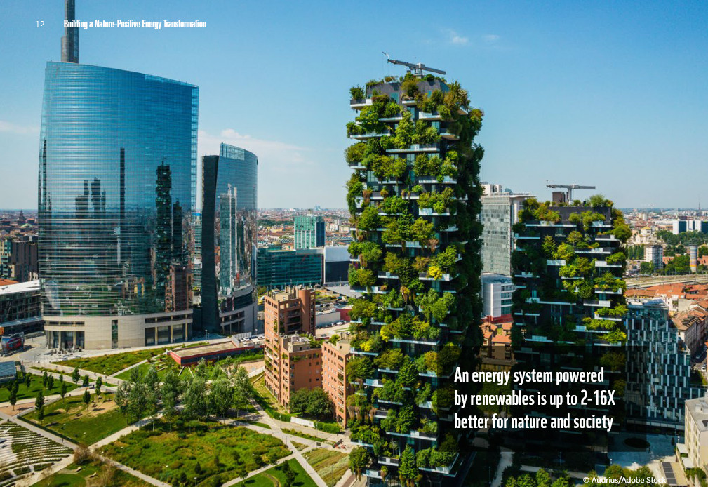 Berriztagarrietan oinarritzen den sistema energetikoa 2-16 aldiz hobea da gizartearen eta naturaren ongizaterako.