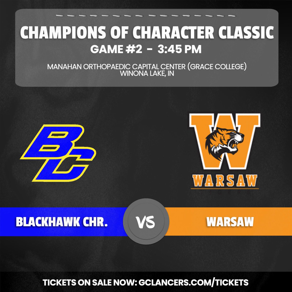 COCClassic's tweet image. GAME 2 - 3:45 PM
@BCSAD vs @warsaw_hoops 

🎟️- gofan.co/app/school/IN8…
📷- gclancers.com/sports/2020/8/…
