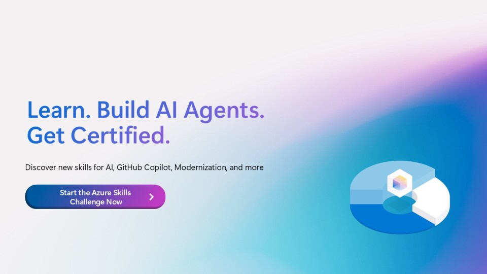 Azure's tweet image. 🌩️ Level up your cloud + AI superpowers! Take our 2025 Azure Skilling Challenges across 9 powerful tracks to earn badges, boost skills, and even score 50% off a Microsoft Certification!

👉 Jump in here to start: msft.it/6011t9Iub