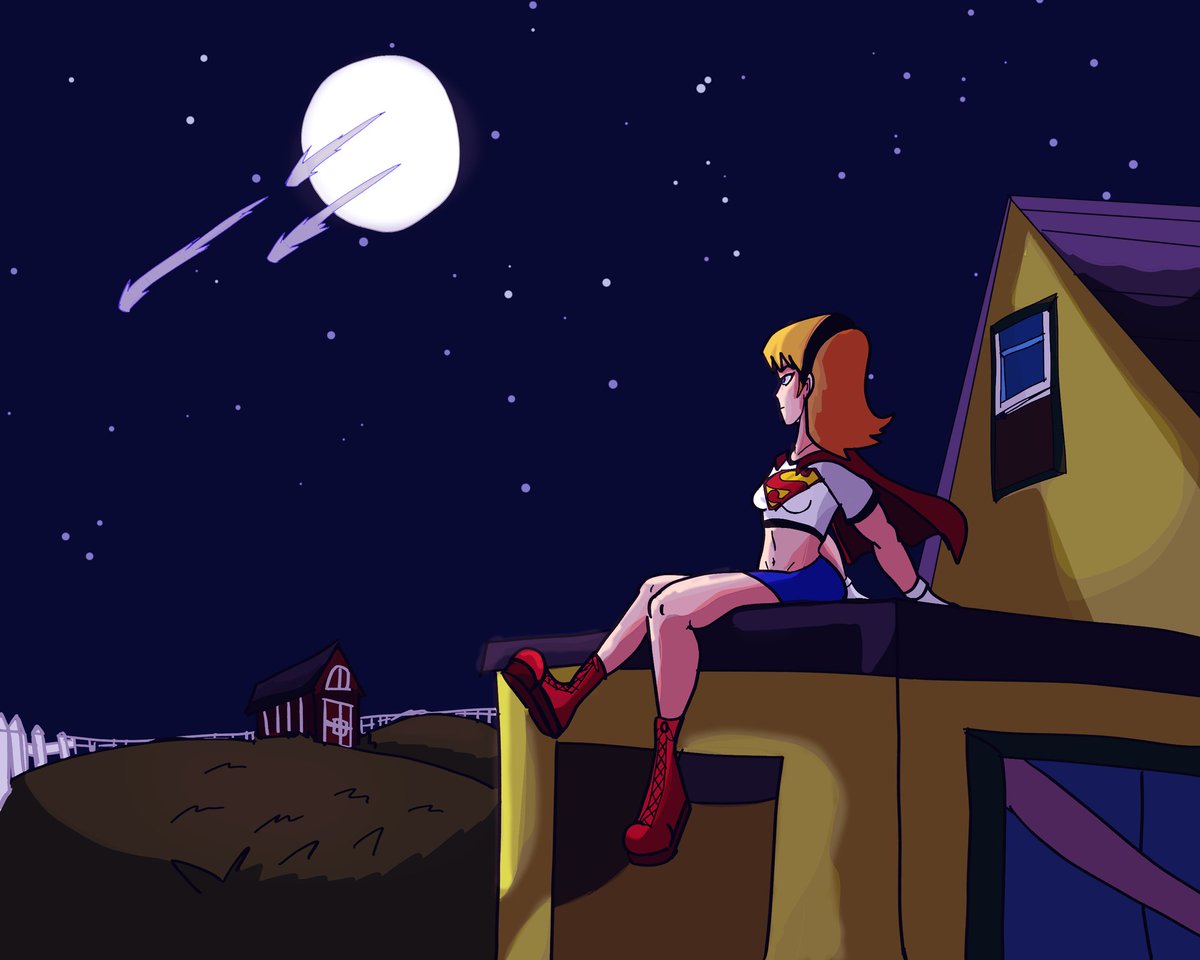 Patrick_king_42's tweet image. Life got busy for like a millisecond but I finally colored it #Supergirl #SUPERMAN #SuperHeroine #superhero #comicbookart #dcau #DCcomics #DC