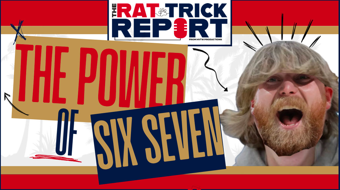 RatTrickReport's tweet image. NEW RAT TRICK REPORT IS OUT!

Check it out as @Wed3ni &amp;amp; @McCant4Life talk about winning on 6️⃣7️⃣ week and more!

DON’T MISS IT CATS FANS!

Link: youtu.be/7mX-u1CdCxc