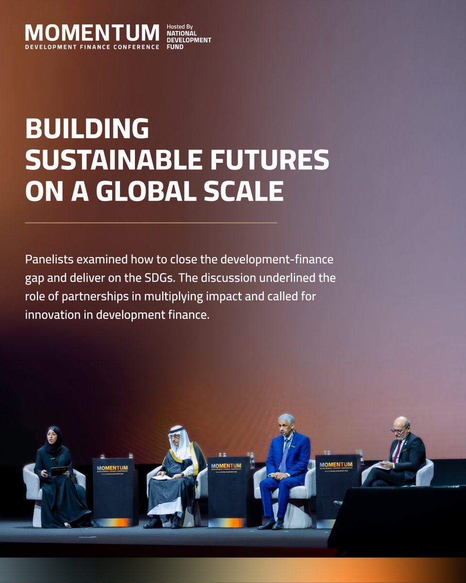 Dynamic session with valuable insights on advancing sustainability through global development financing