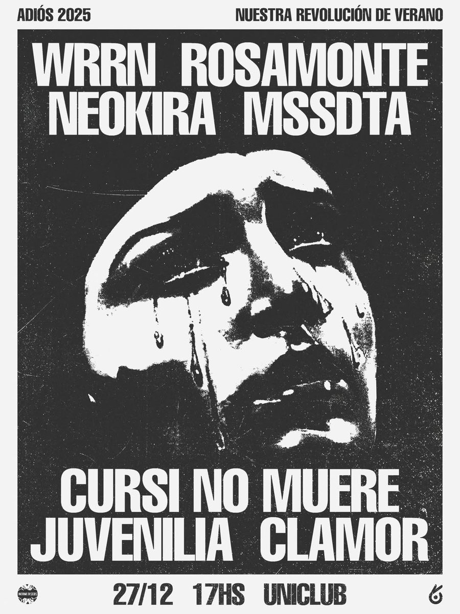 Era anunciar un cierre de fin de año no cambiarme completamente la vida 🙏

<a href="/inermediscos/">Inerme Discos</a> cierra su añazo en Uniclub con este banquete emocional

Nos vemos acá, cortisima 🩷🎖