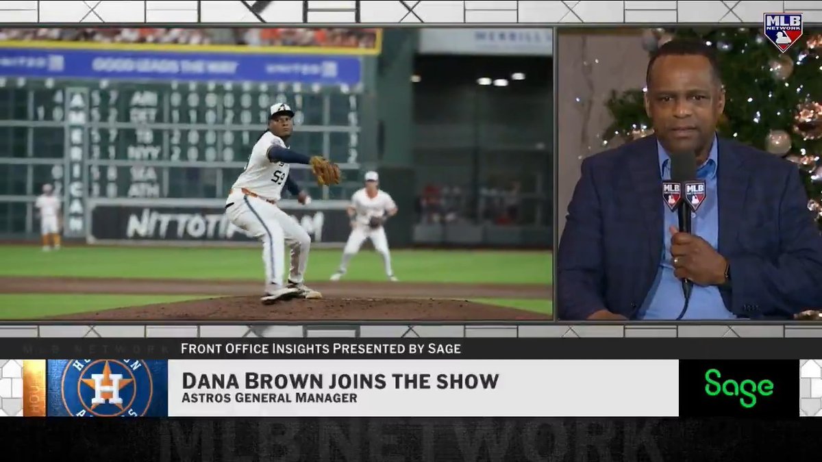The @astros were decimated by injuries in 2025, yet only missed the Postseason due to a tiebreaker.
Dana Brown talks about how they can rebound from these setbacks and the development of Cam Smith.
MLB Network + @SageUSAmerica