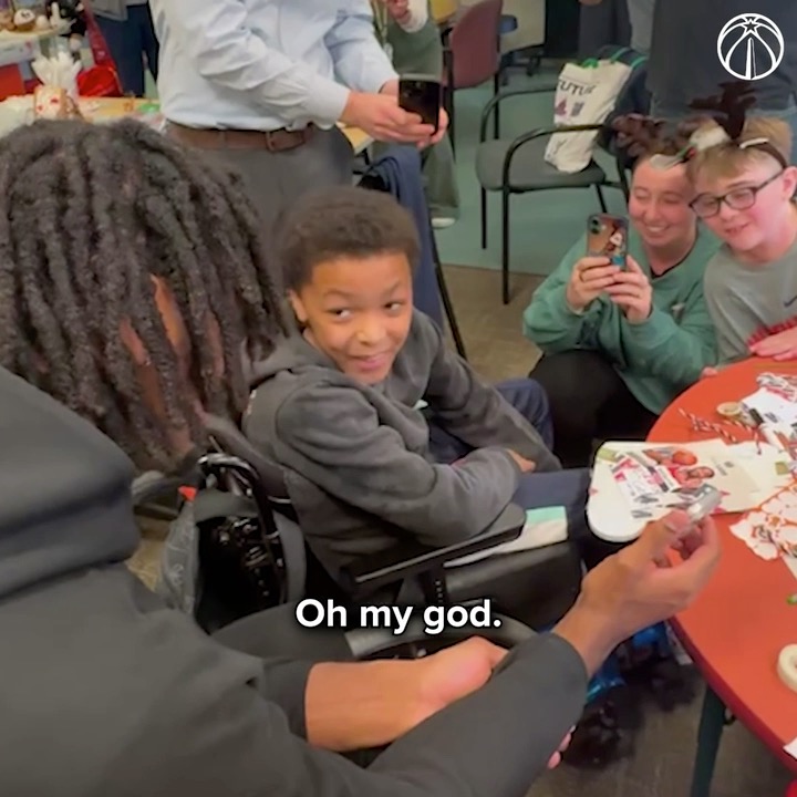 The holiday surprise of a lifetime for this kid 🥹