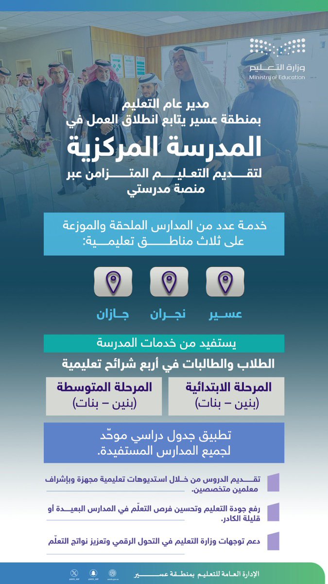إدارة تعليم عسير tweet media