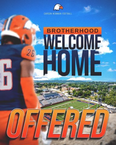 Blessed to receive an offer from Carson Newman! #AGTG 
<a href="/Coach_CGoins/">Caleb Goins</a> <a href="/coachcurtis42/">MCRECRUITS.COM</a> 
<a href="/damehova9/">Damon Simmons</a>