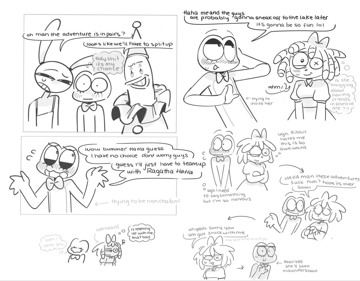ribbit x ragatha but its like a dating sim where they just keep picking all of the wrong choices

#theamazingdigitalcircus #tadc