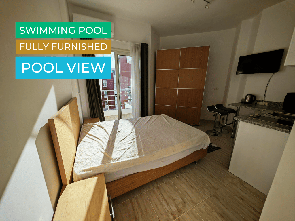 sunhome's tweet image. New listing: Top Floor Studio Apartment with Furniture at Aqua Palms, Al Ahyaa, Hurghada, Egypt. Featuring a pool view balcony on a gated resort with pools, gym, restaurant/bar/cafe and 24 hour security and reception.

💰 Price: GBP 19,995 (Approx. EUR 23,300 | USD 25,800)