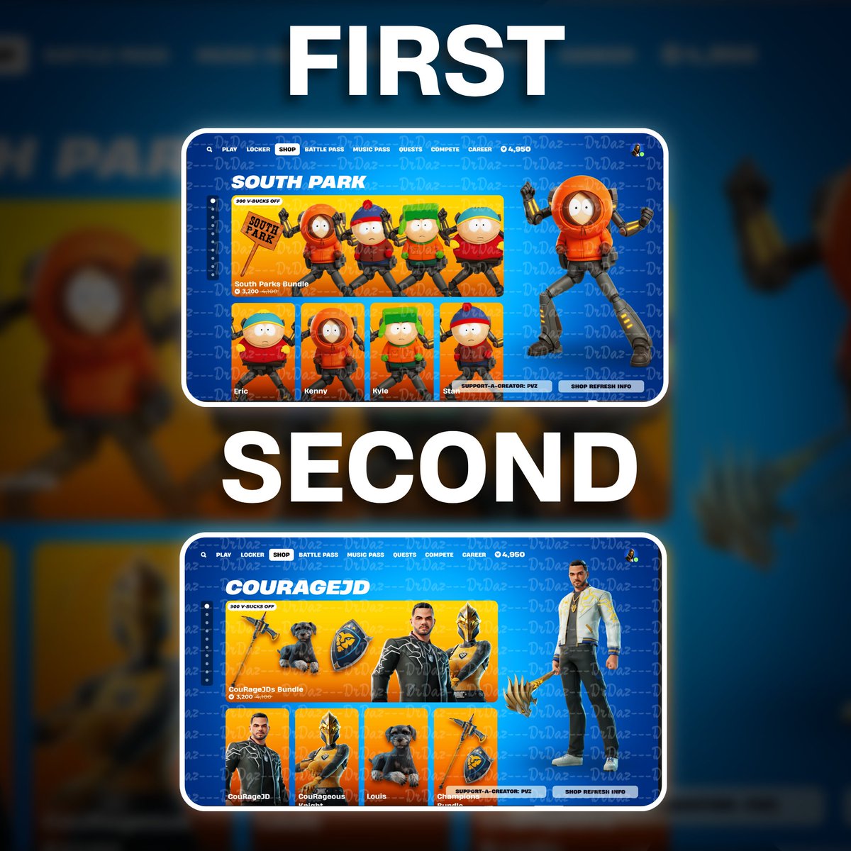 Recent Client Work✨

All support is greatly appreciated!♻️💙

#FortniteArt