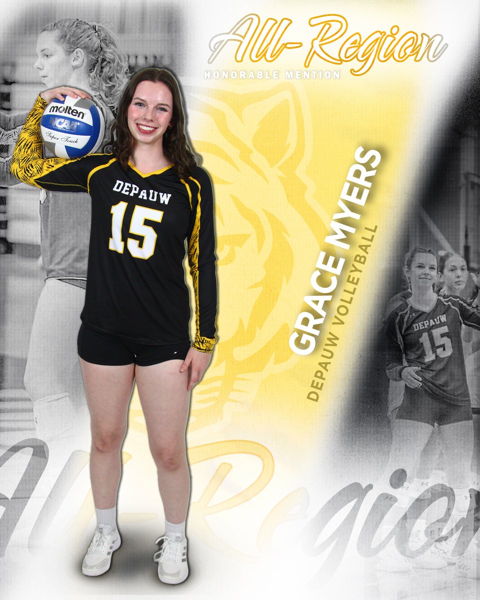 🏃ALL-REGION🏃

Senior defensive specialist Grace Myers earned Honorable Mention AVCA All-Region

#TeamDePauw #d3vb