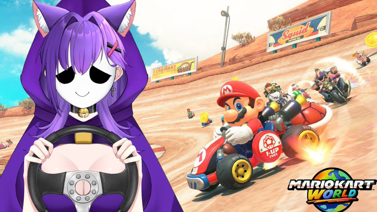 WERE BACK ON MARIO KART WORLD YAY!!!!!!!!!!!!!!
youtube.com/live/ITcUVw0pb…