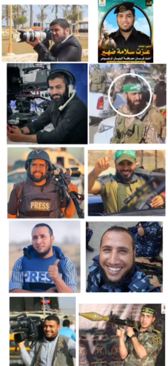 These are the “journalists” of ‘Palestine’...

Remember this every time a clueless Westerner defends these Nazis.