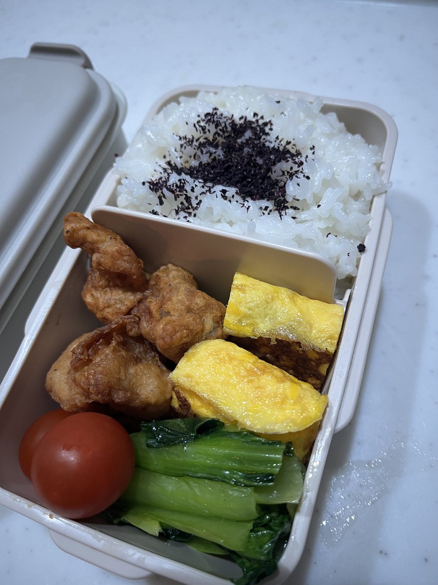 夜勤明け
ツメタダケ弁当🍙