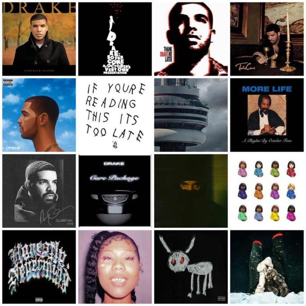 2025 Billboard 200 Year End Albums — Drake

12 - Some Sexy Songs 4 U
38 - Take Care 
68 - For All The Dogs
69 - Views 
85 - Certified Lover Boy 
111 - Scorpion 
165 - More Life
172 - Thank Me Later
