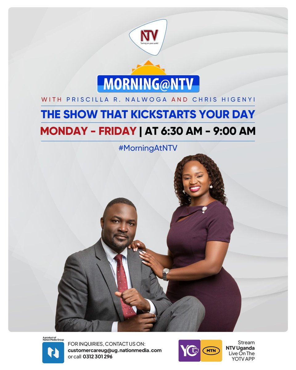 Absofruitly 🙈😄 Well done, sis.

In the morning, I'll have them in my five on #MorningAtNTV, and thereafter I'll hand them over to <a href="/stella_nante/">Stella Nante</a> for #MwasuzeMutya, who'll leave them for me for #NTVAtOne...