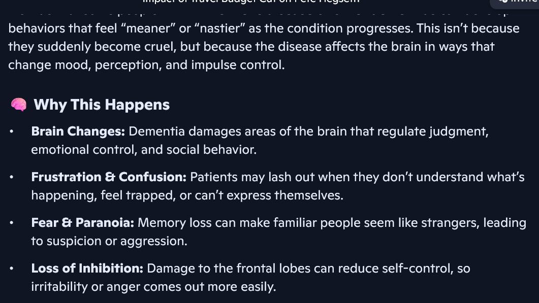Donald Trump is getting meaner and nastier because his Alzheimer's dementia is getting worse. 

Sorry but that helps to mean #TrumpIsUnfitForOffice