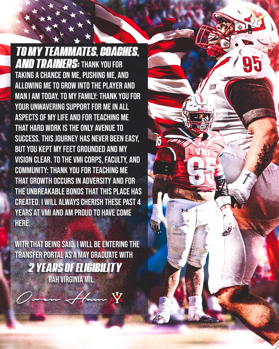 🚨I will be entering the transfer portal as a graduate transfer with TWO years of eligibility. Film &amp; stats will be out soon.🚨