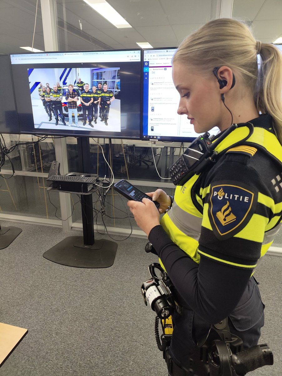 Politie social media regisseur Emile Vermeulen tweet media