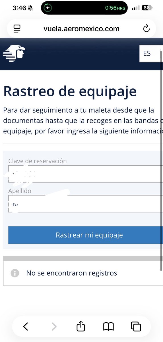 Oye <a href="/Aeromexico/">Aeroméxico</a> por qué tienes esta opción de rastrear equipaje si no funciona? <a href="/united/">United Airlines</a> hasta te manda notificaciones en el teléfono de “tu equipaje a subido al avión” ✈️ etc y tú nomas la tienes ahí para cumplir con reglas?