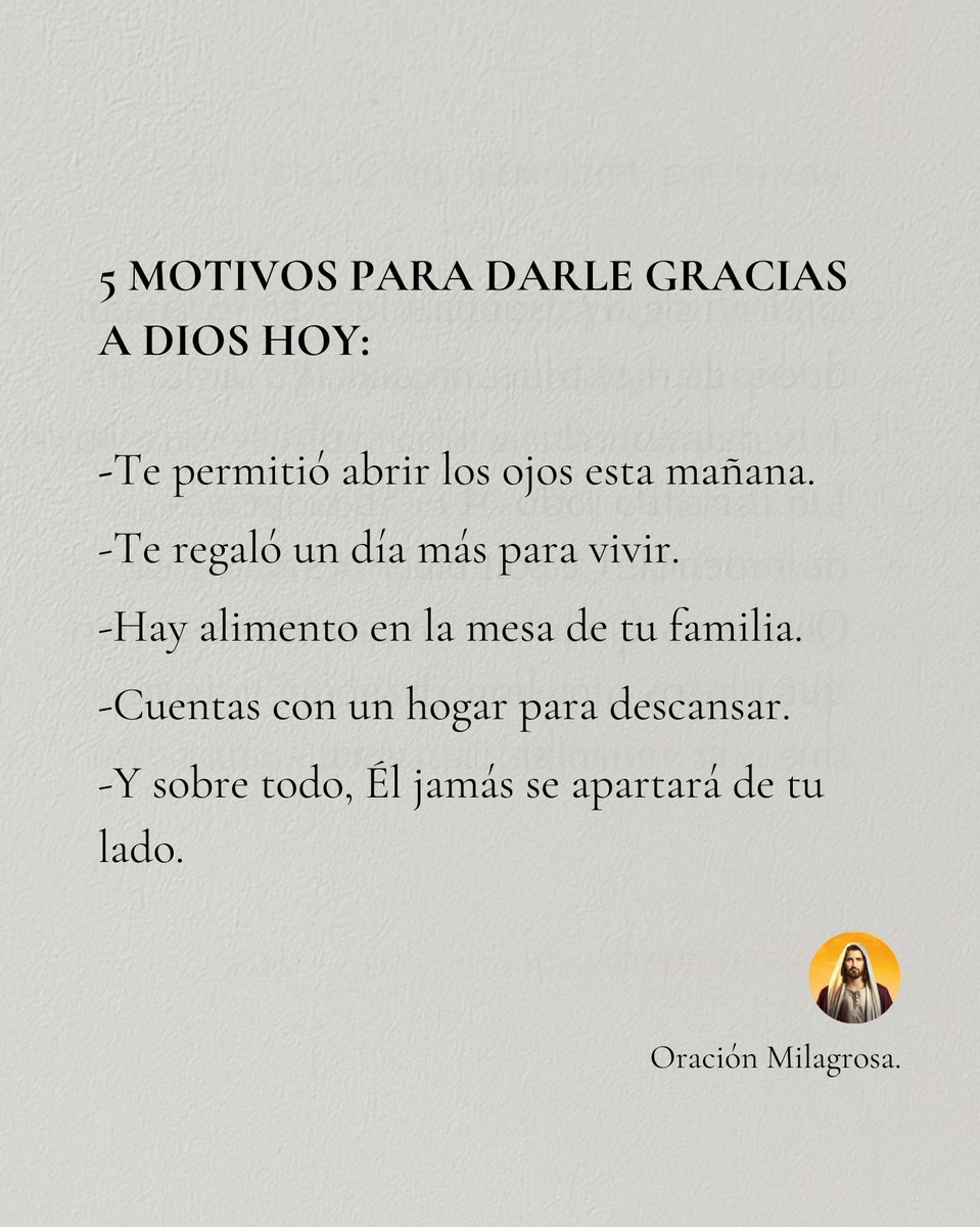 ¿Quienes dicen: GRACIAS DIOS? 🙏