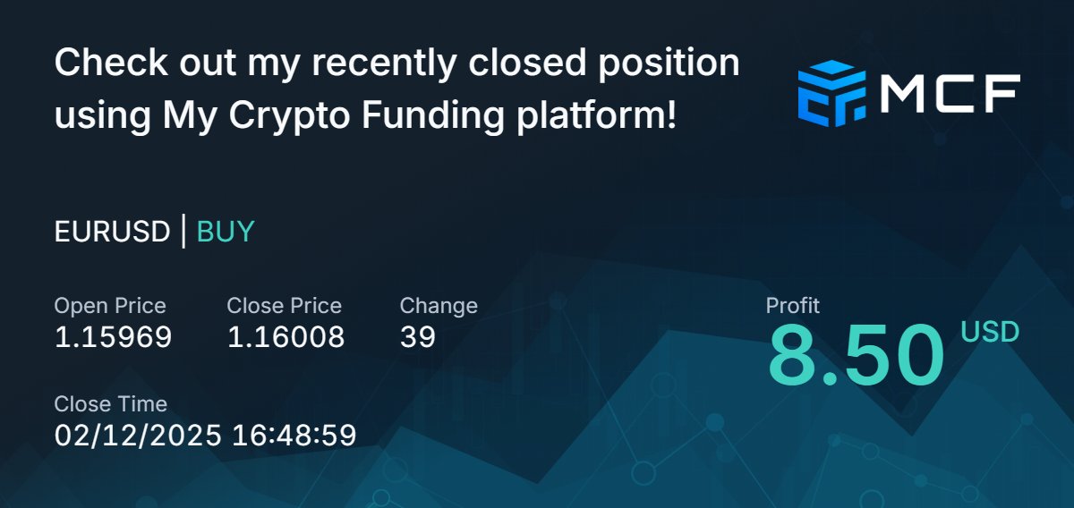 0xCipherFun's tweet image. Trade #3 02.12.2025 EUR/USD TP

Przyczyna: m15 ponownie ts oraz na m1 ifvg

Założyłem że jest to ruch manipulacyjny co za tym idzie ponownie agresywne wejście i szybki tp. Założyłem że wybijamy ostatni high ciągiem świec zielonych, jeśli nie to partial i sl na be. Udało się…