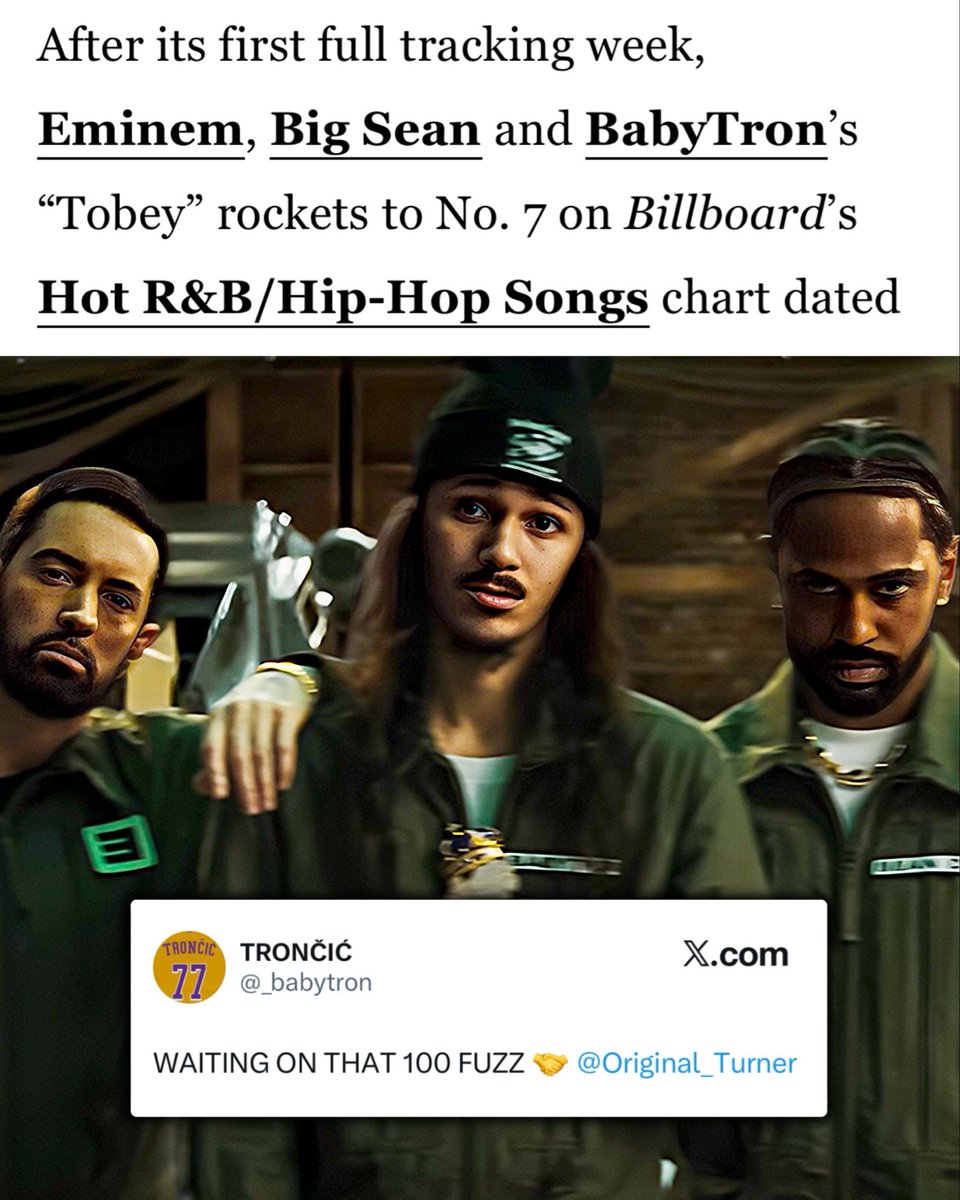 woodwardsports's tweet image. BabyTron is cashing in on his $100,000 bet with Bucks center Myles Turner 😭