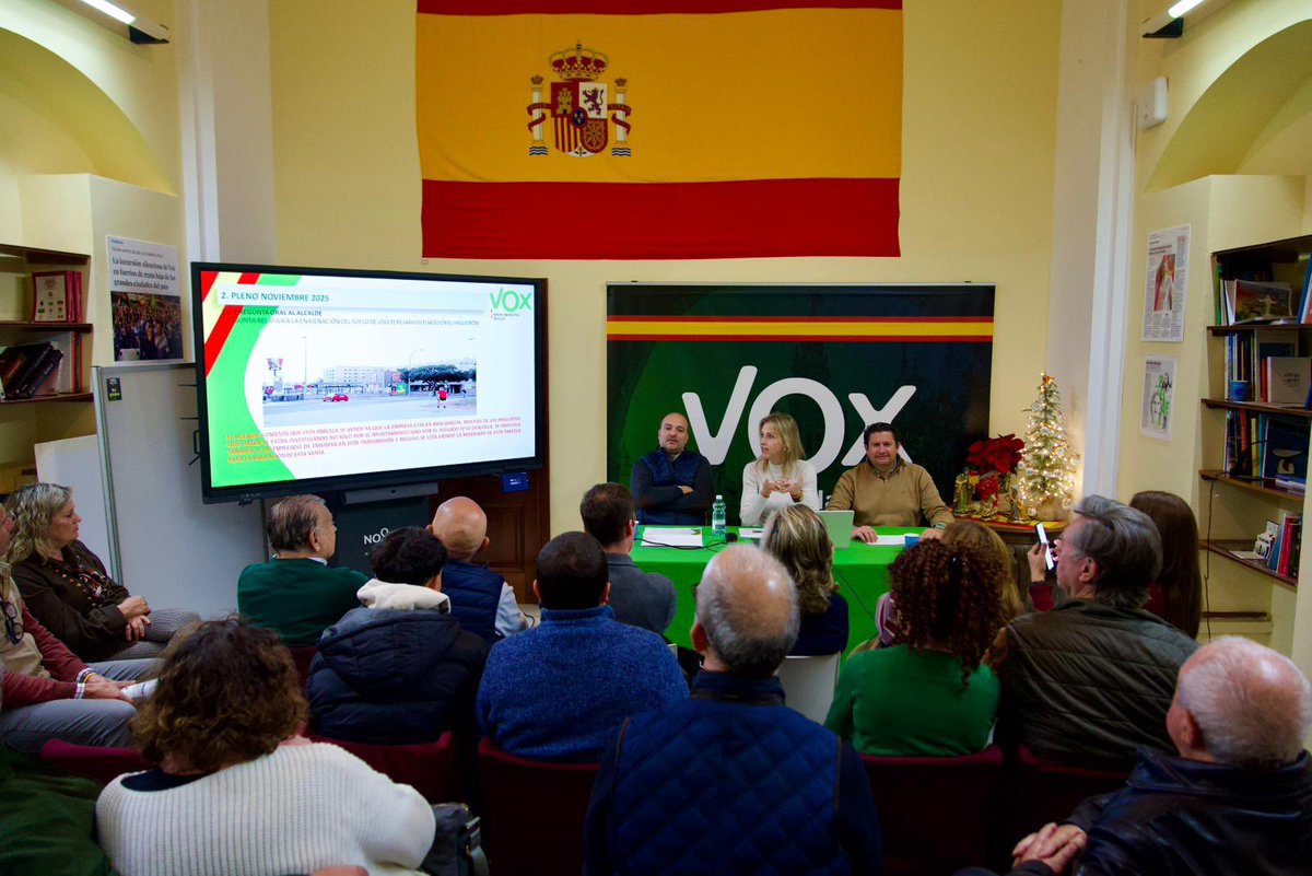 📣 Encuentro del mes de diciembre, casi para cerrar este gran año 2025, con nuestros coordinadores y vocales de distrito haciendo balance del trabajo realizado y marcando las pautas para un nuevo año que será histórico. 

¡ Juntos vamos a reconquistarlo todo! 💪🇪🇸
