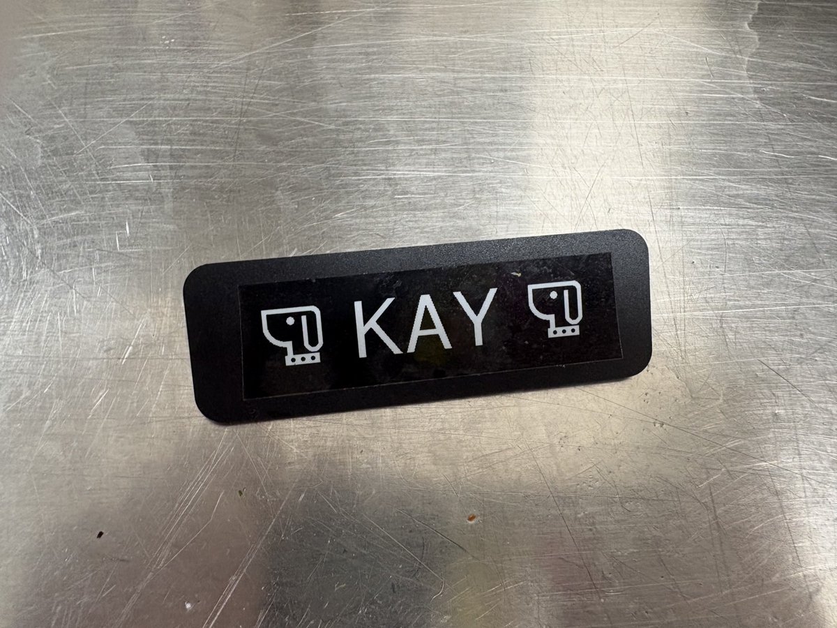 doschumblings's tweet image. you can just put dogs on your name tag and no one will care