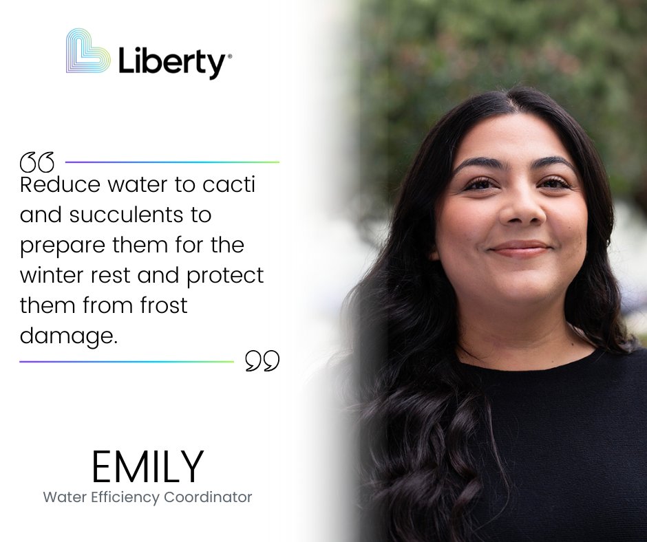 Water conservation advice from Emily, our water efficiency coordinator! #TipTuesday