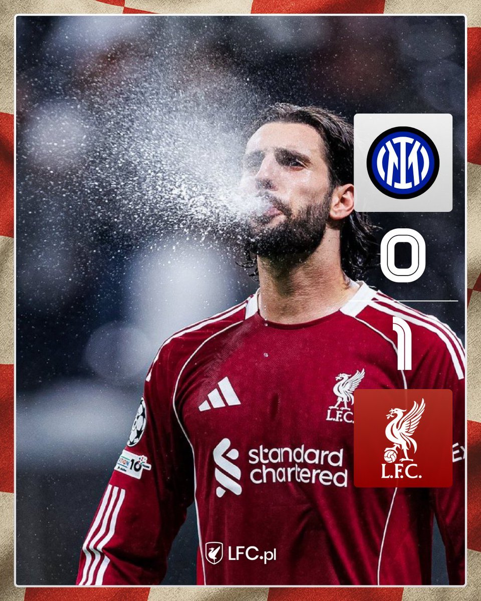 🏁 | Nieco nudno, ale za to solidnie i do tego trochę szczęśliwie. Ale co najważniejsze zwycięsko i to nawet z czystym kontem.
Przynajmniej w Lidze Mistrzów utrzymujemy głowę nad powierzchnią. #INTLIV #UCL