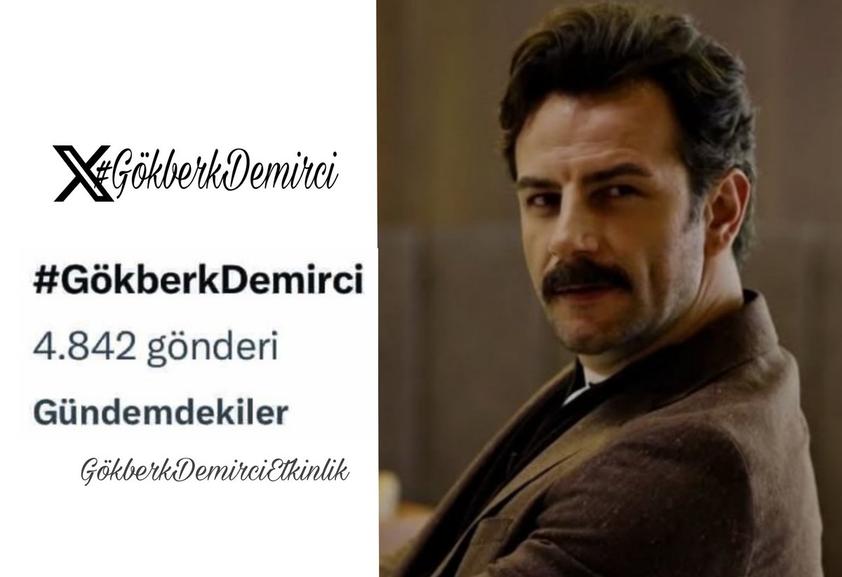 #GökberkDemirci etiketi bu akşam X'de Türkiye gündeminde yer aldı 💙✨️